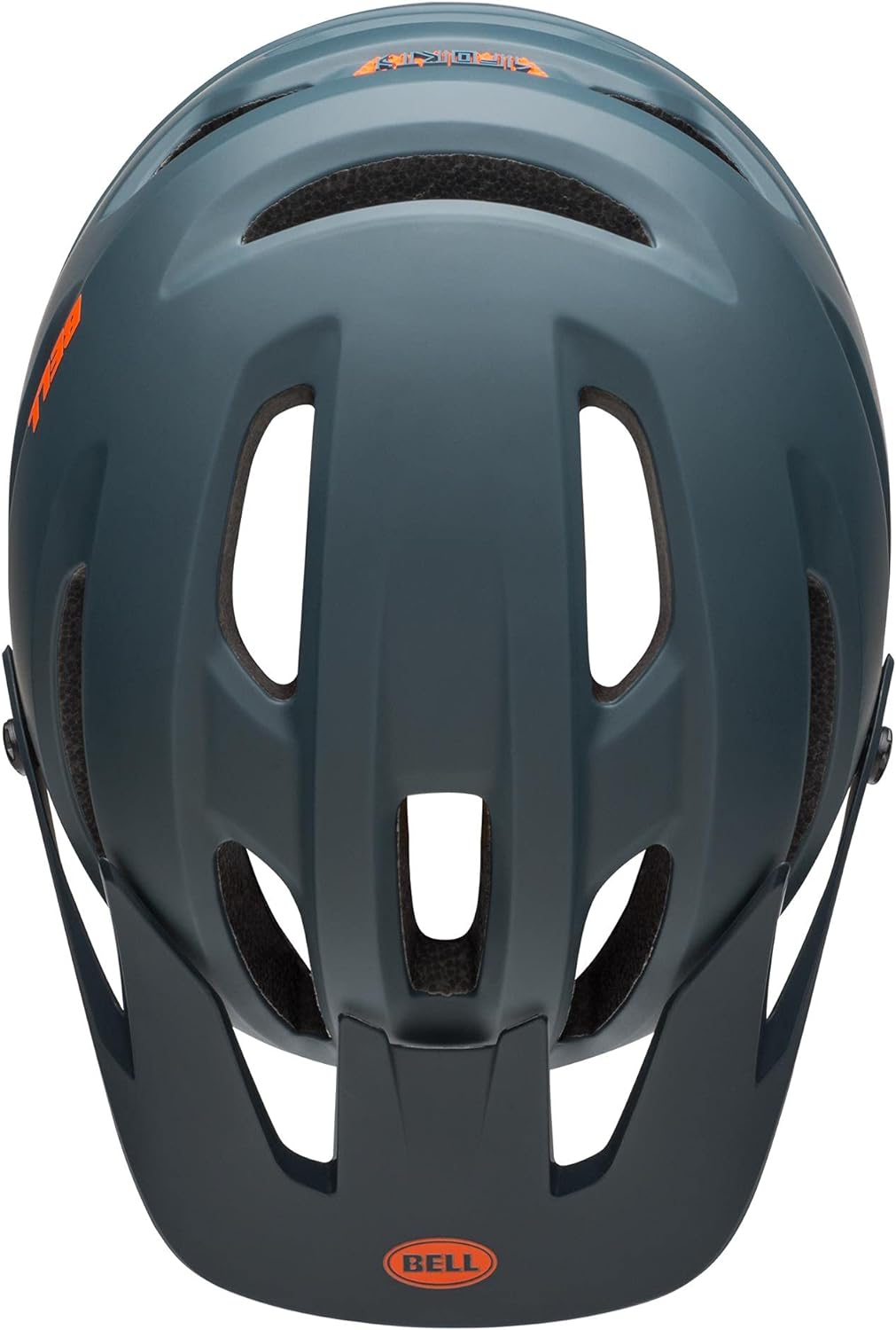 BELL 4forty MIPS Helm L Virago Mat/Gls Slate/Orange, L Virago Mat/Gls Slate/Orange