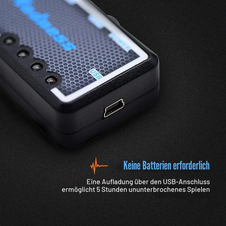 SONICAKE Mini Verstärker Gitarren Chorus Effekt AMP Kopfhörer Verstärker Pocket wiederaufladbar Gita