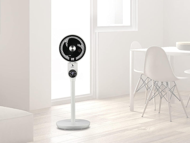 BEPER P206VEN161 Standventilator mit Fernbedienung und LED Display, Luftzirkulation Ventilator Oszil