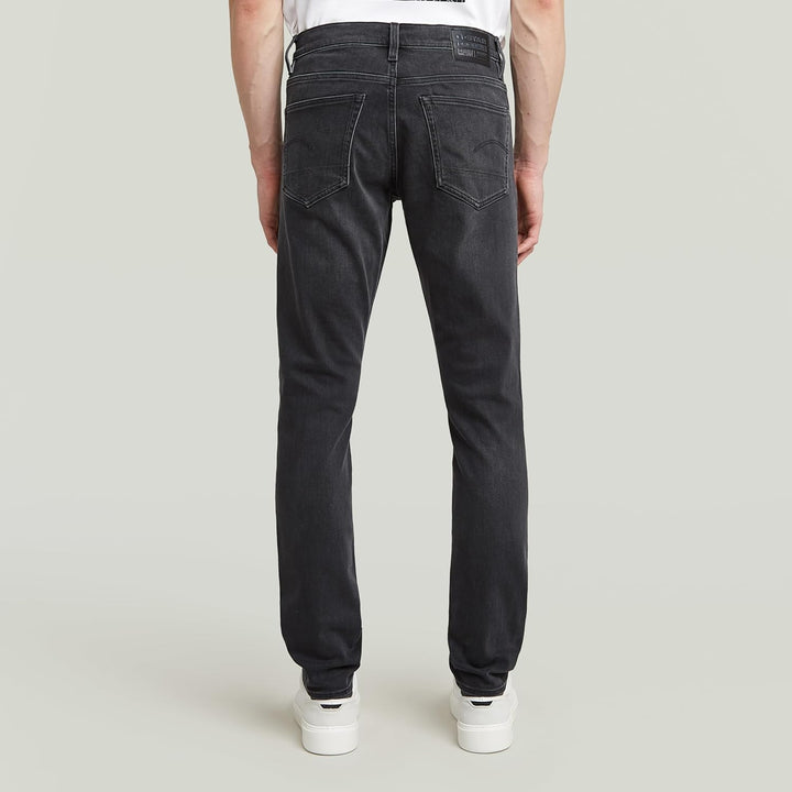 G-STAR Herren 3301 Slim Jeans Jeans 26W / 30L Schwarz (Antic Charcoal 51001-b479-a800), 26W / 30L Sc
