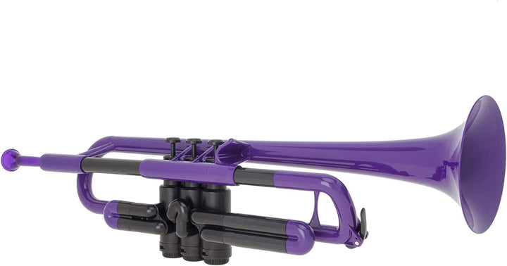pTrumpet 700629 Trompete mit Tasche und Mundstück violett, violett