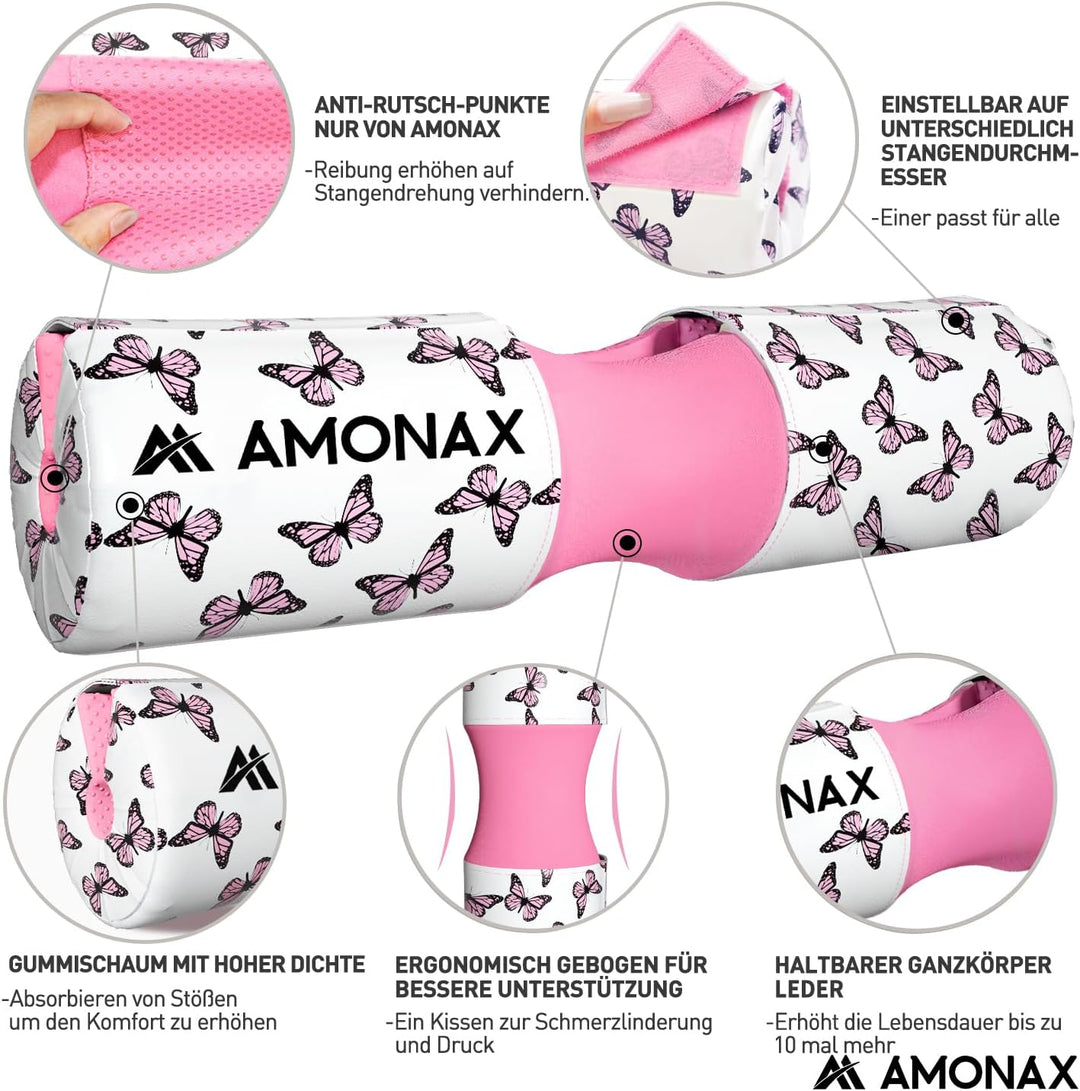 Amonax langhantel polster, extra dicke nackenpolster langhantel- Barbell Pad nackenschutz für hip th