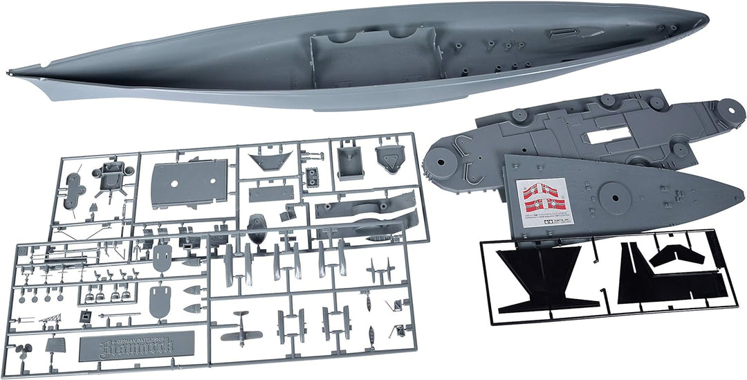 Tamiya 300078013 - 1:350 WWII Deutsches Kampfschiff Bismarck