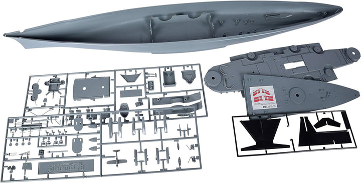 Tamiya 300078013 - 1:350 WWII Deutsches Kampfschiff Bismarck