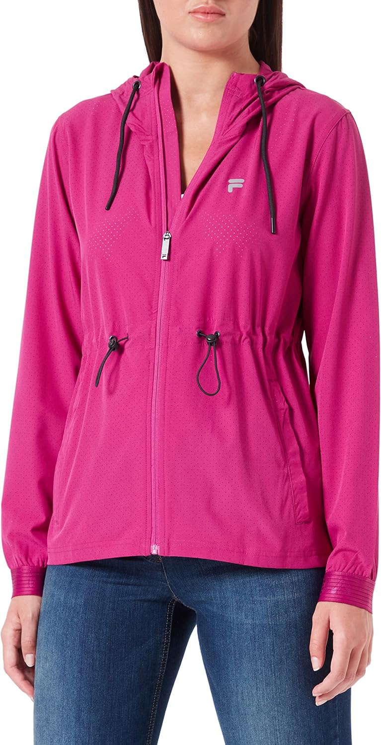 FILA Damen Racine Running Jacket S Wild Aster, S Wild Aster