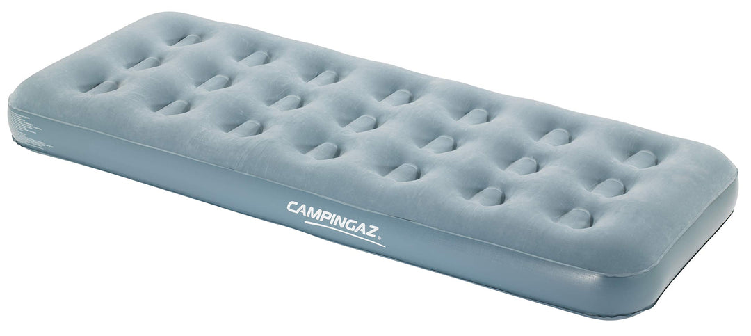 Campingaz Luftbett Quickbed Single - Indoor/Outdoor Luftmatratze eine Person, Velours Gästebett, Kom