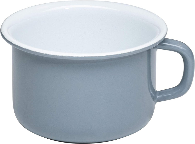 Riess, 0299-065, Kaffeeschale 10, Kaffeebecher, Classic - Pure Grey, Durchmesser 10 cm, Höhe 7.4 cm,