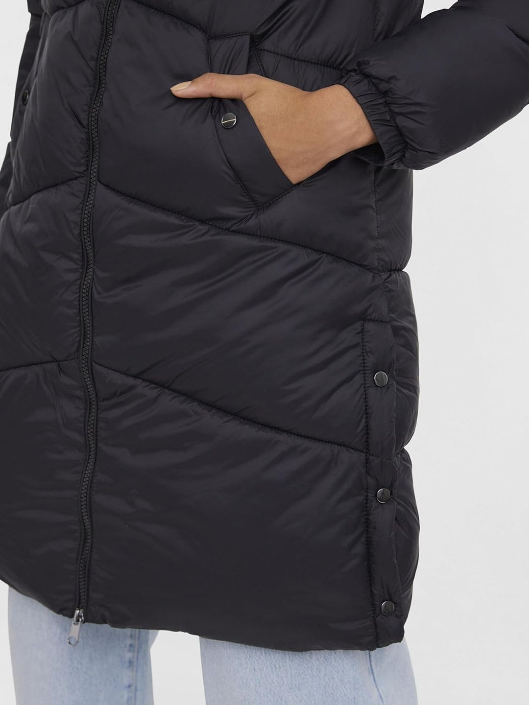 VERO MODA Damen Mantel M Dark Forest, M Dark Forest