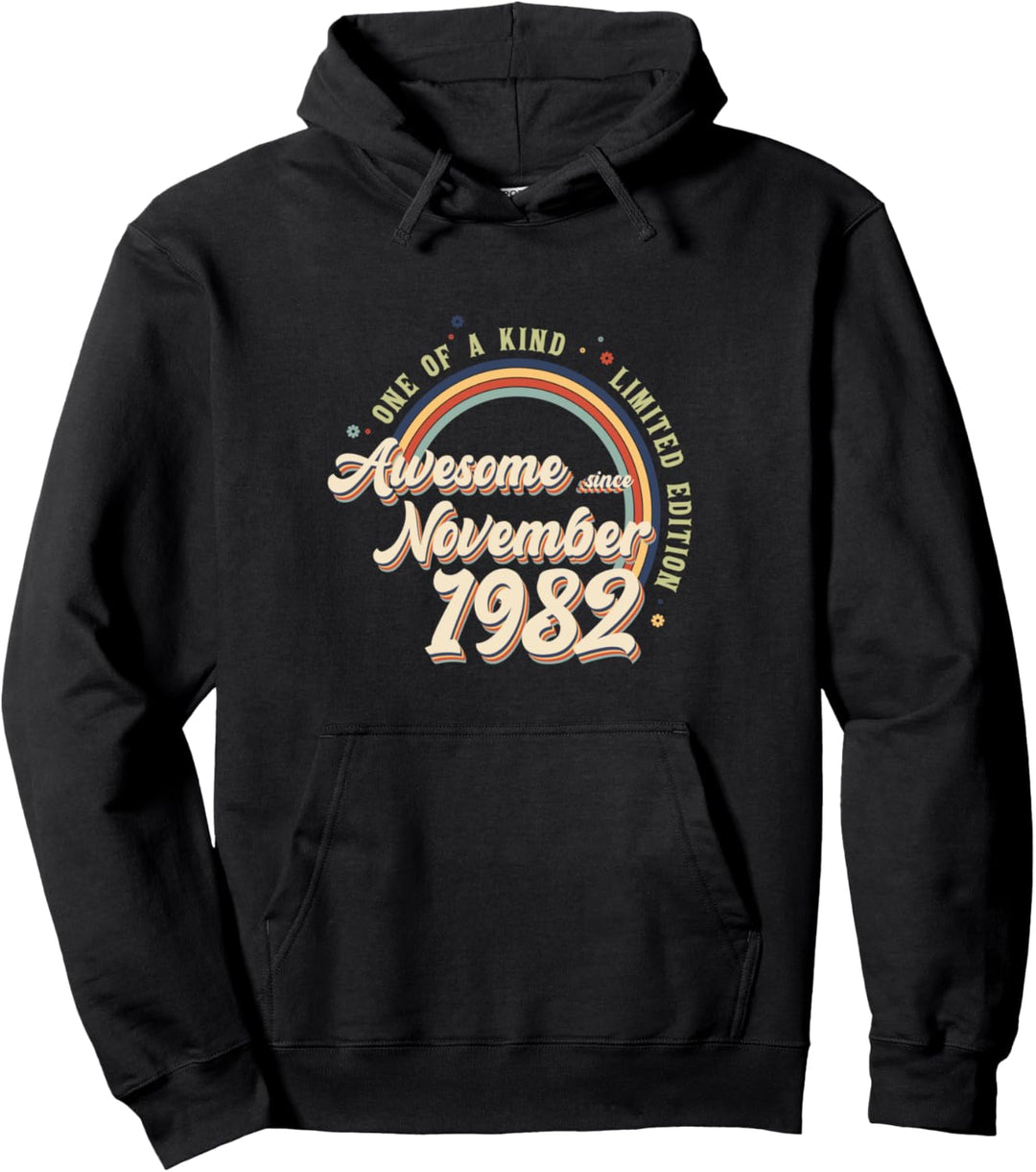 Unikate Limitierte Auflage Fantastisch seit November 1982 Pullover Hoodie