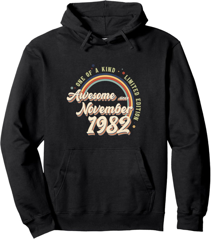 Unikate Limitierte Auflage Fantastisch seit November 1982 Pullover Hoodie
