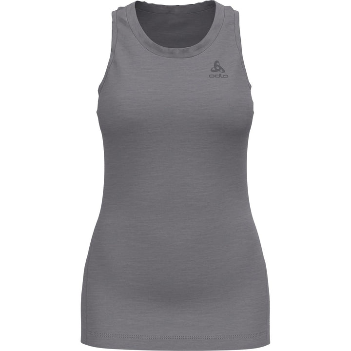 Odlo Damen Merino Performance 130 Gramm_111261 Funktionsunterwäsche Tanktop S Grey Melange, S Grey M