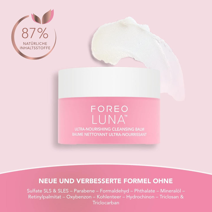 FOREO LUNA Cleansing Balm – Make-Up Entferner – Ölreiniger o. Wasser – Augen-Makeup-Entferner – Vega