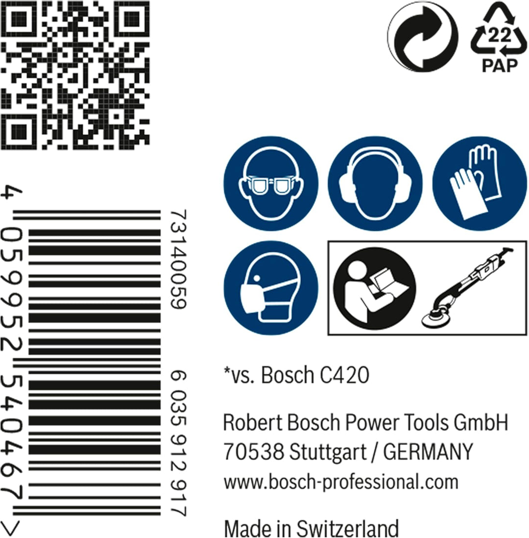 Bosch Accessories 25x Expert M480 Schleifnetz (für Hartholz, Farbe auf Holz, Ø 225 mm, Körnung 100,