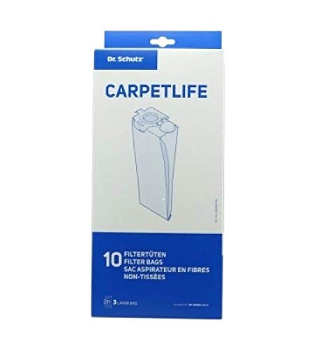 Dr.Schutz Staubbeutel für Carpetlife Staubsauger 1 Packung=10 Stück