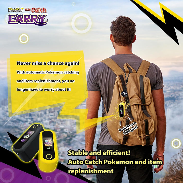 Brook Pocket Auto Catch Carry mit Schlüsselanhänger – Dual Accounts tragbare Version von Auto Catch