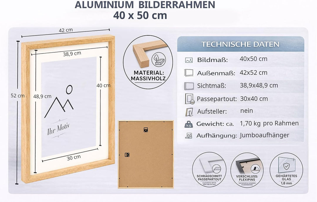 KM Foto 3D Objektrahmen Holz Bilderrahmen Shirt Trikot Rahmen Collage Wanddeko Poster S223: Farbe: T