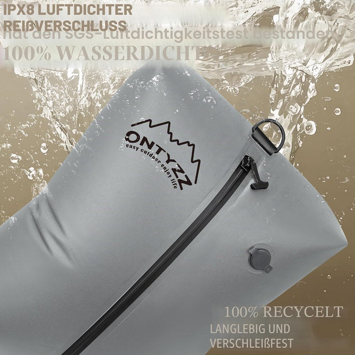 Vakuumbeutel für Kleidung Wiederverwendbar TPU Vakuumierbeutel mit Luftdichtem Ventil Reise Nylon Or