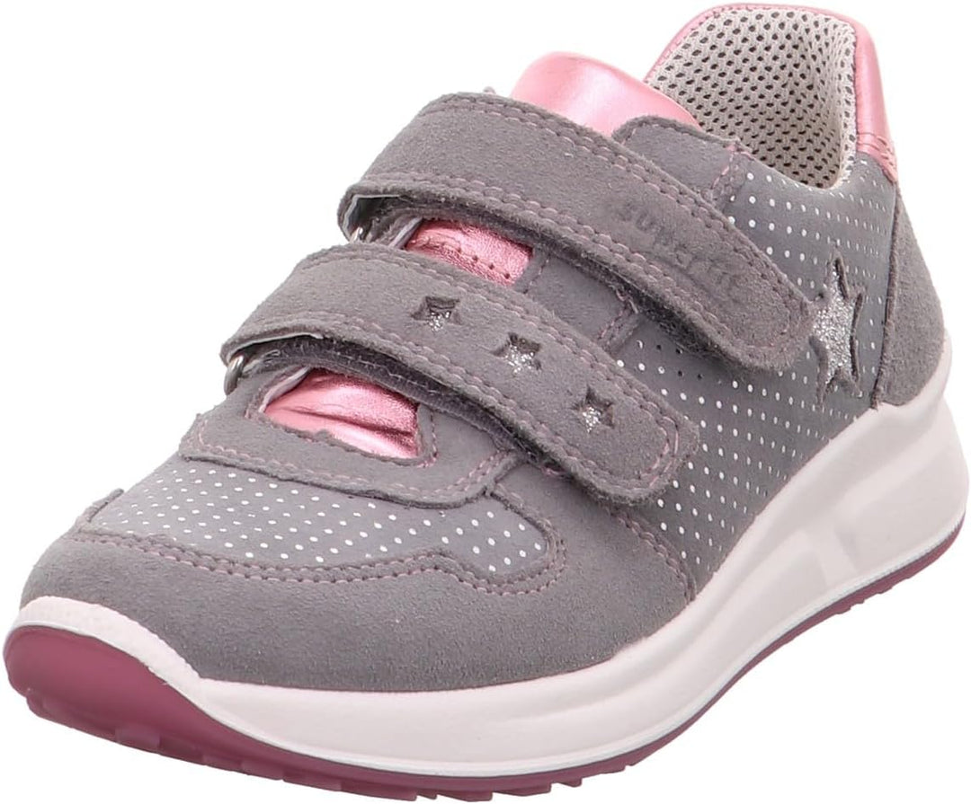 Superfit Mädchen Merida Sneaker 25 EU Smoke Kombi 4400, 25 EU Smoke Kombi 4400