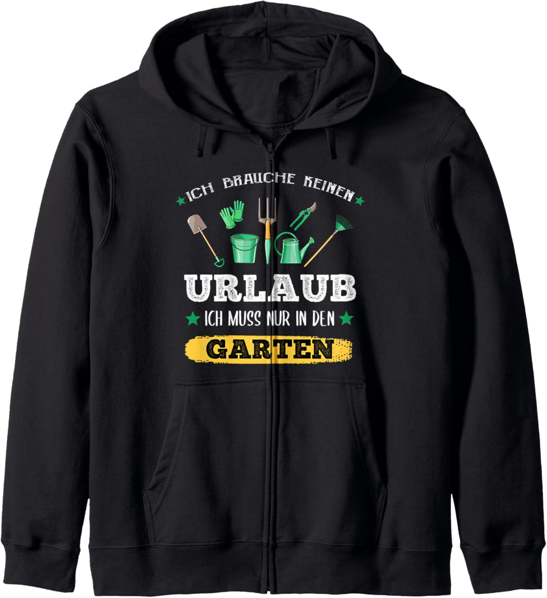Garten Hobbygärtner Gärtner Säen Pflanzen Wachsen Design Kapuzenjacke