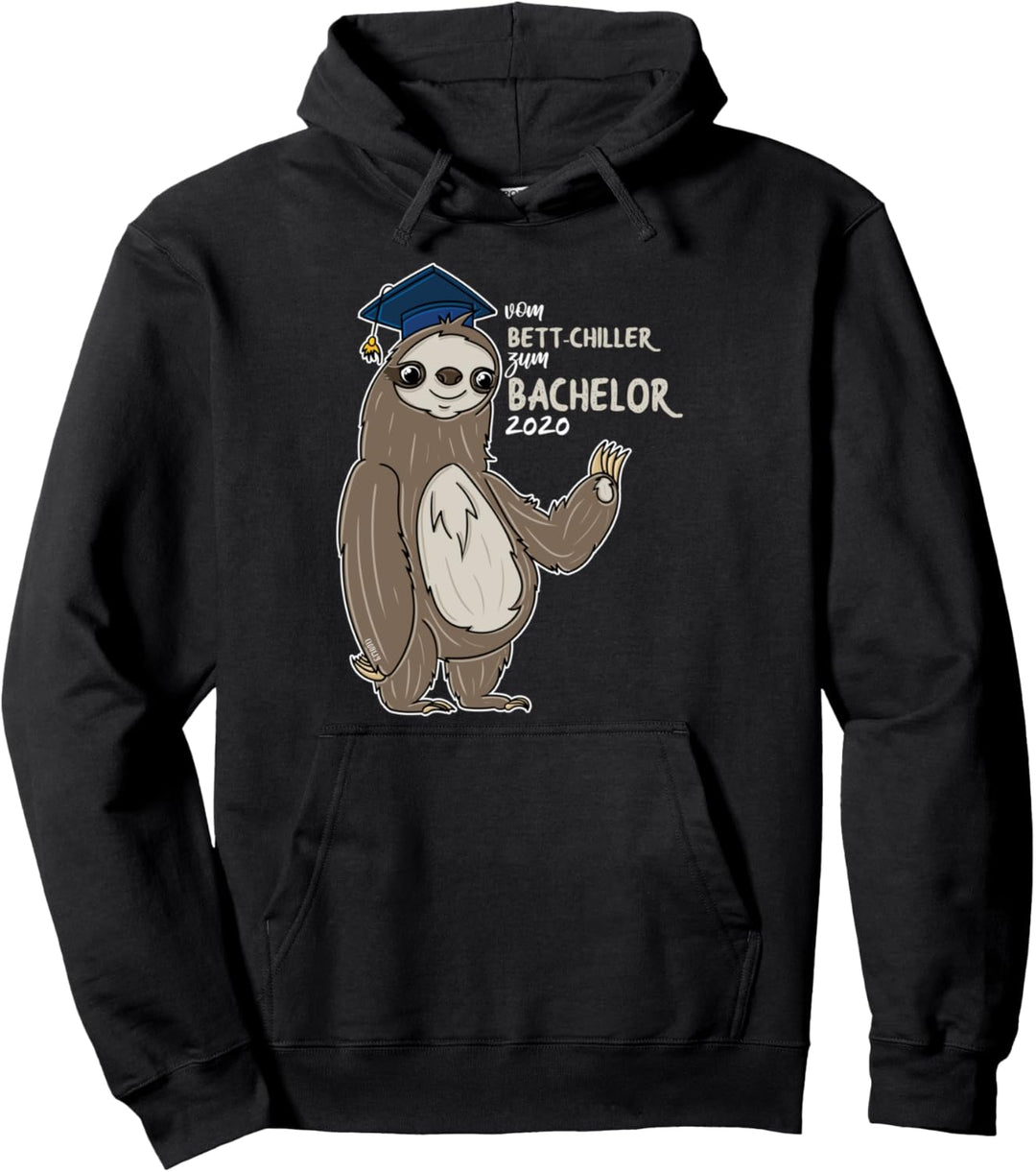 Bachelor 2020 Abschluss Geschenk Bettchiller Lustig Pullover Hoodie