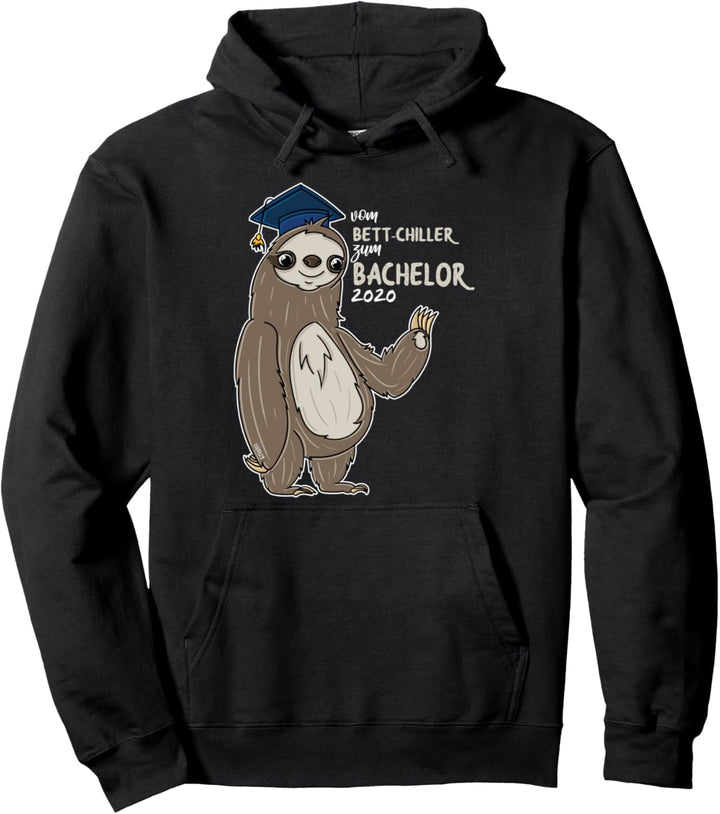 Bachelor 2020 Abschluss Geschenk Bettchiller Lustig Pullover Hoodie