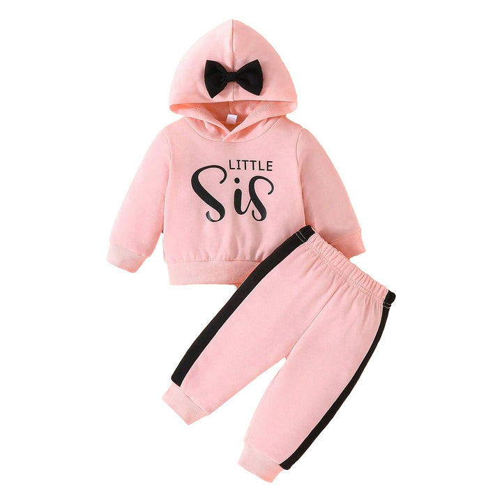 Baby Mädchen Kleidung Langarm Sweatshirt Känguru Tasche Floral Hoodie Tops &amp; Hosen Herbst Winter Out