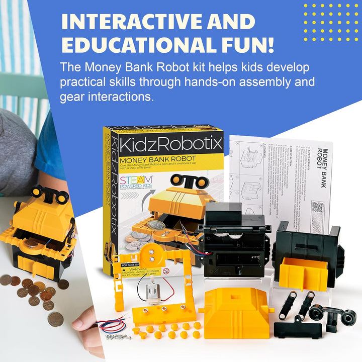 4M 403422 Money Bank Robot, Multi