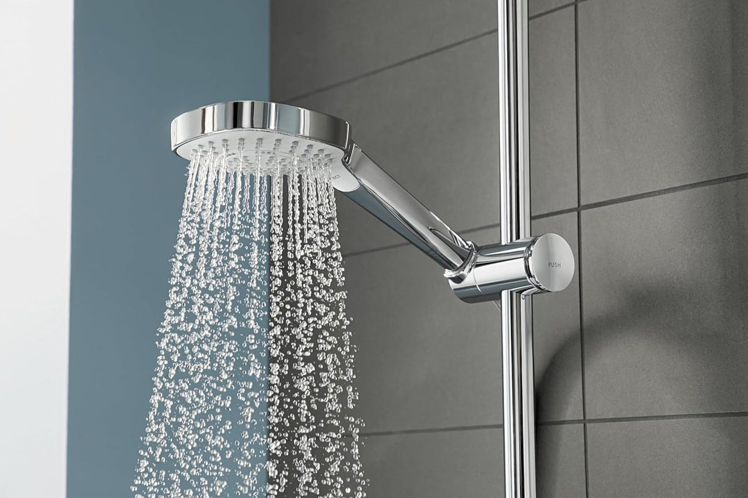 hansgrohe Croma Select E Duschset 0,65m, 3 Strahlarten, Weiss/Chrom 0,65m Set 3 Strahlarten (Multi)