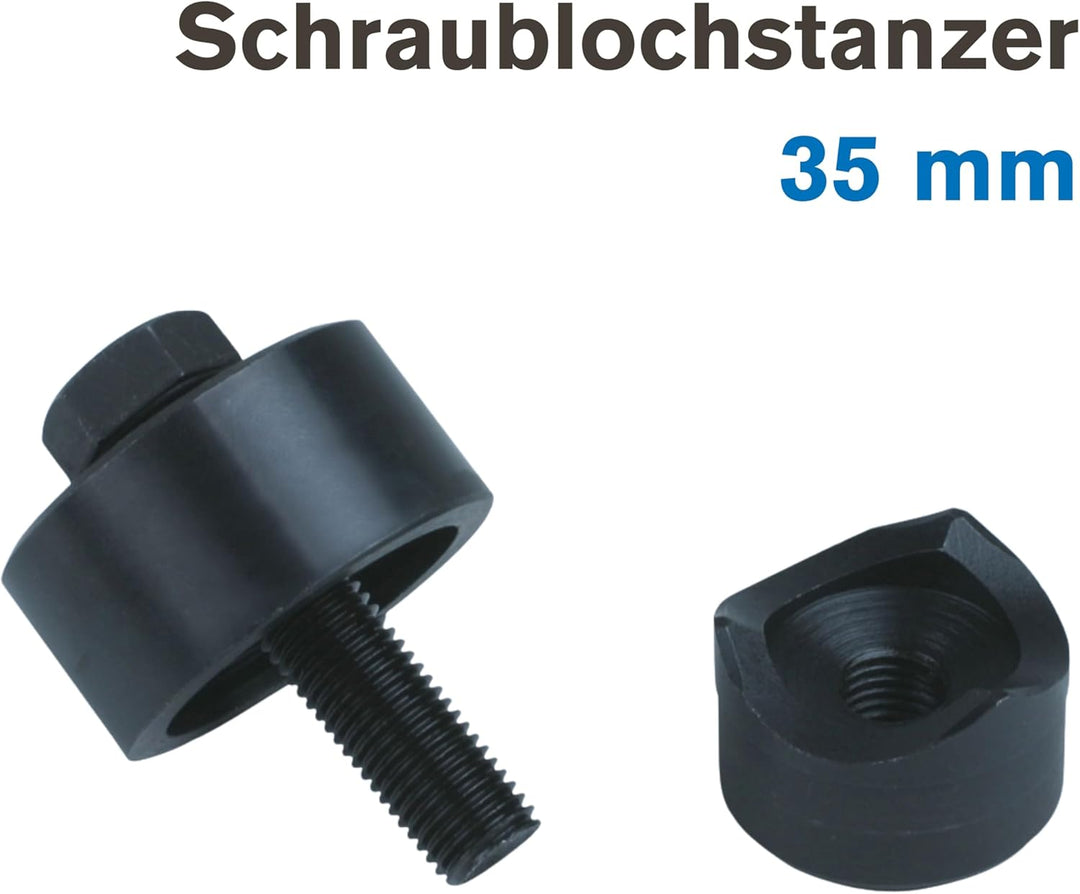 Schraublocher 35 mm VA Lochstanzer für Edelstahl SpÜle