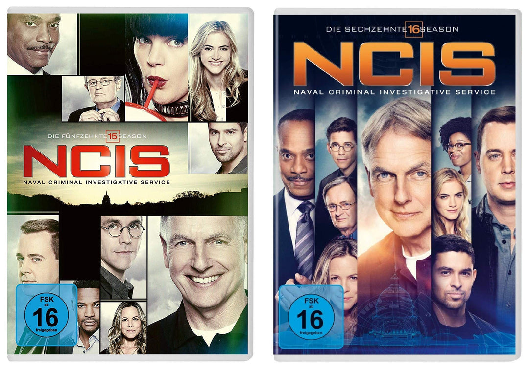 Navy CIS / NCIS Staffel 15+16 im Set - Deutsche Originalware [12 DVDs], DVD