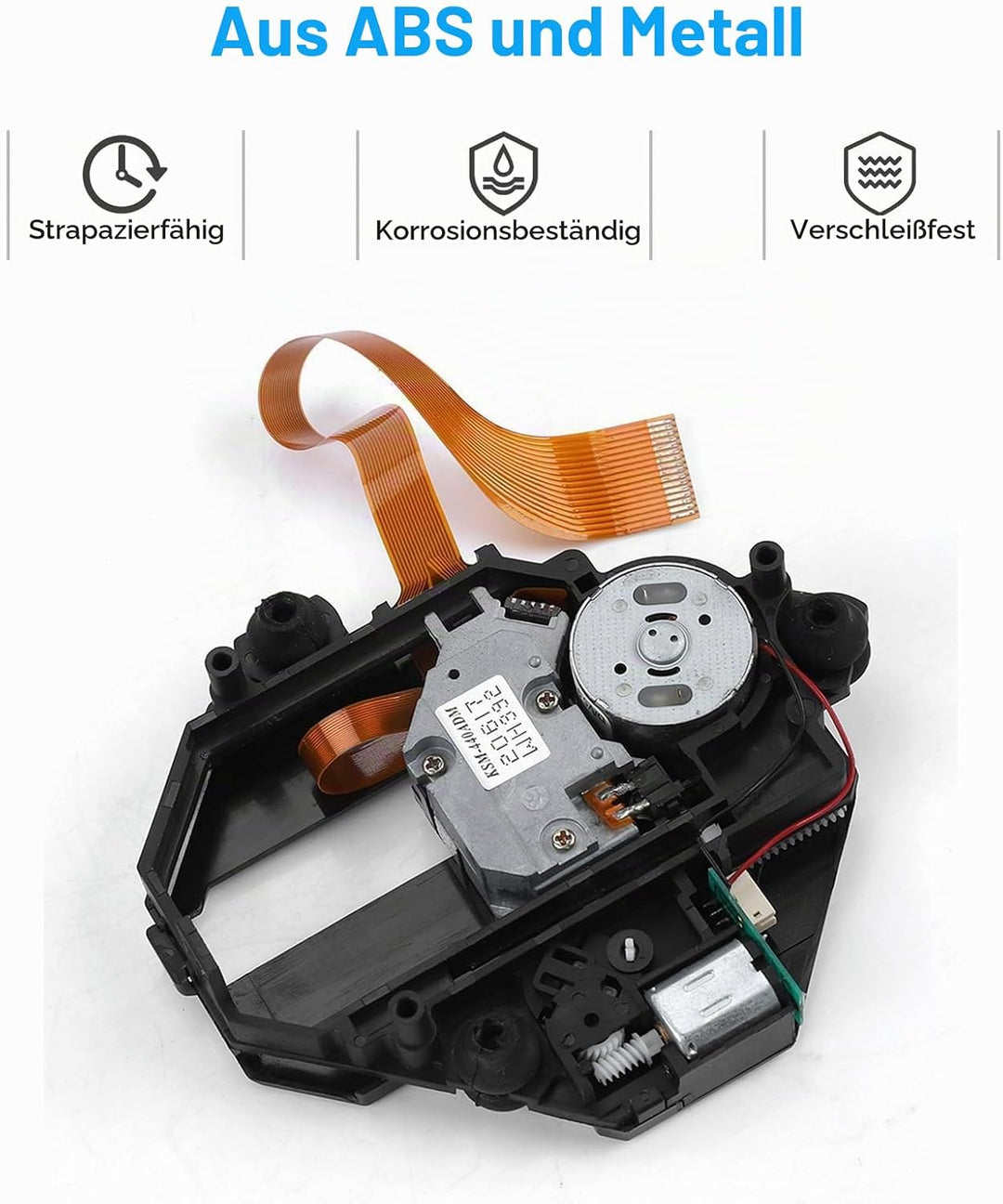 Agatige Objektiv-Reparaturteil für optisches Laufwerk KSM-440ADM, Disc Reader Lens Drive Module für