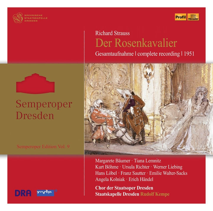 Strauss: Rosenkavalier, Audio-CD