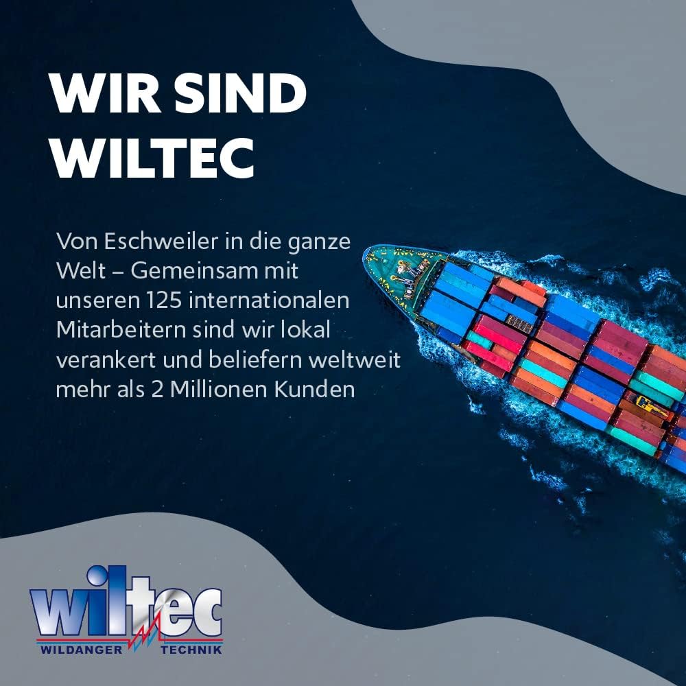 Wiltec Druckluft Schlauchtrommel mit 9 m Druckluftschlauch, 8 bar Druckluftschlauch, automatik Druck