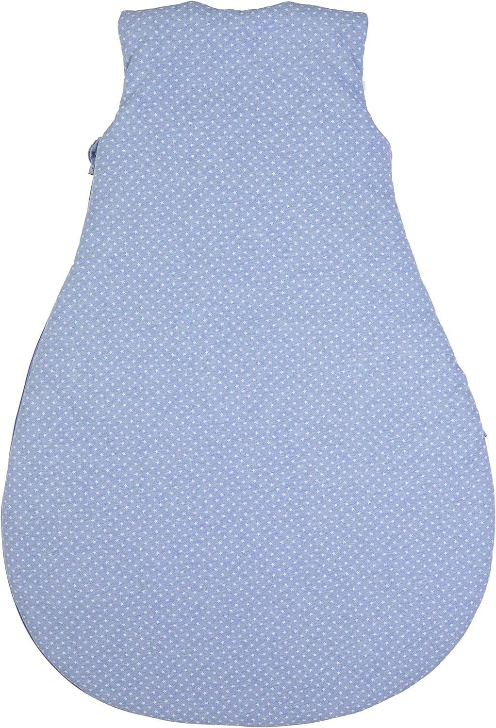 Sterntaler Baby-Schlafsack, Esel Emmi, Reissverschluss und Knöpfe, Grösse: 50/56, Hellblau & Schlafs