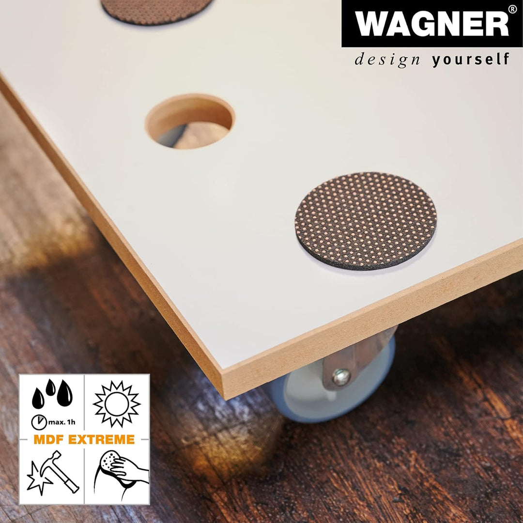 Wagner Transporthilfe MM 1318 I 57,5 x 30 x 10 cm - Tragkraft 200 kg - Spezialbeschichtung I für Sen