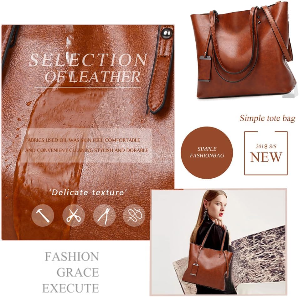 ALARION Frauen Top Handle Satchel Handtaschen Schultertasche Messenger Tote Bag Geldbörse 1 - Blau,