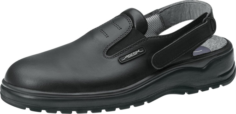 Abeba 1035–40 Grösse 101,6 cm "Licht Sicherheit Clog Schuh – Schwarz