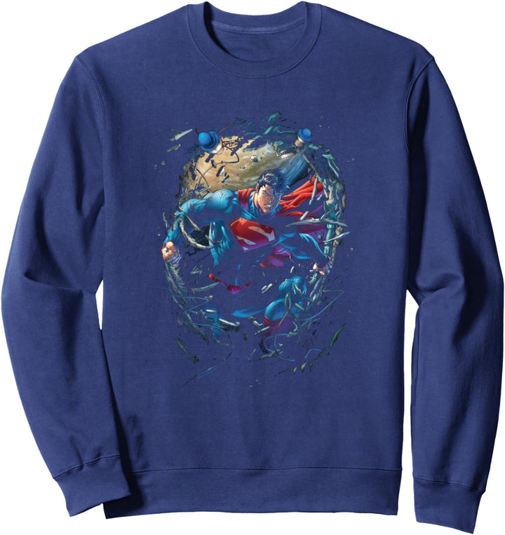 Superman Breaking Space Sweatshirt