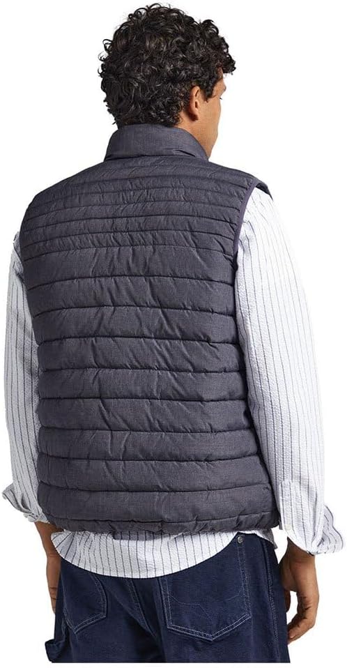 Pepe Jeans Herren Boswell Gillet Jacket XS Grey (Grey Marl), XS Grey (Grey Marl)