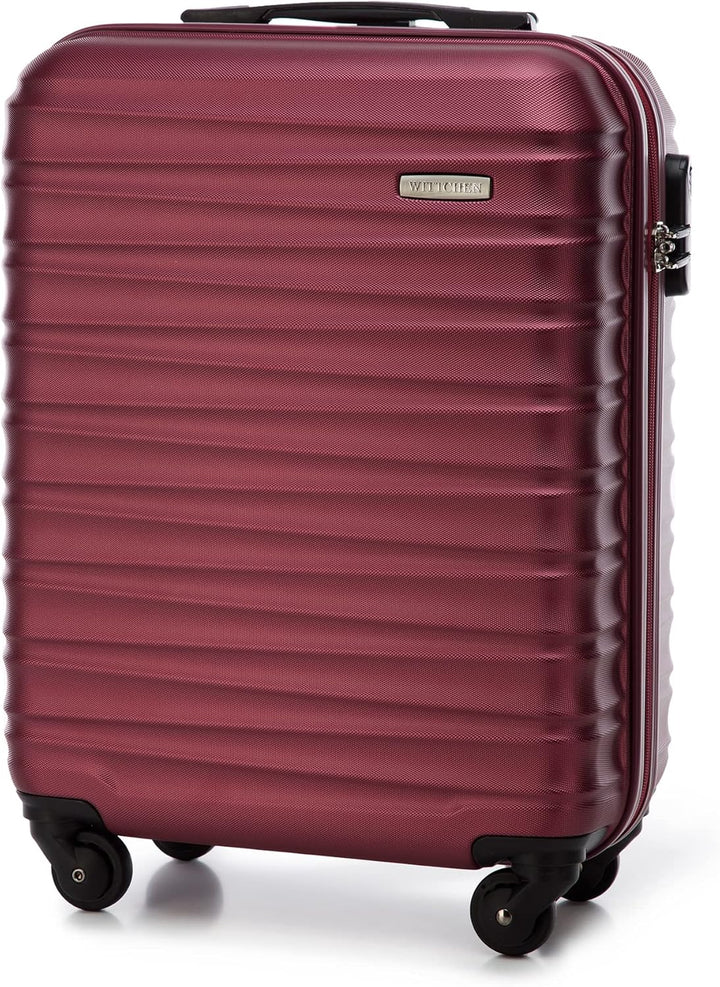 WITTCHEN Reisekoffer Handgepäck Kabinengepäck Rollkoffer Kabinenkoffer Kleiner Koffer Trolley Hartsc