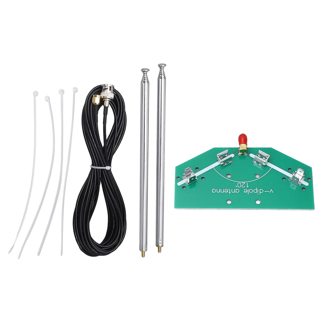 V-Dipolantenne, 97 cm SMA-Buchse, Teleskopantenne, UKW-Radioantenne 78 M-415 MHz für Luftfahrtanwend