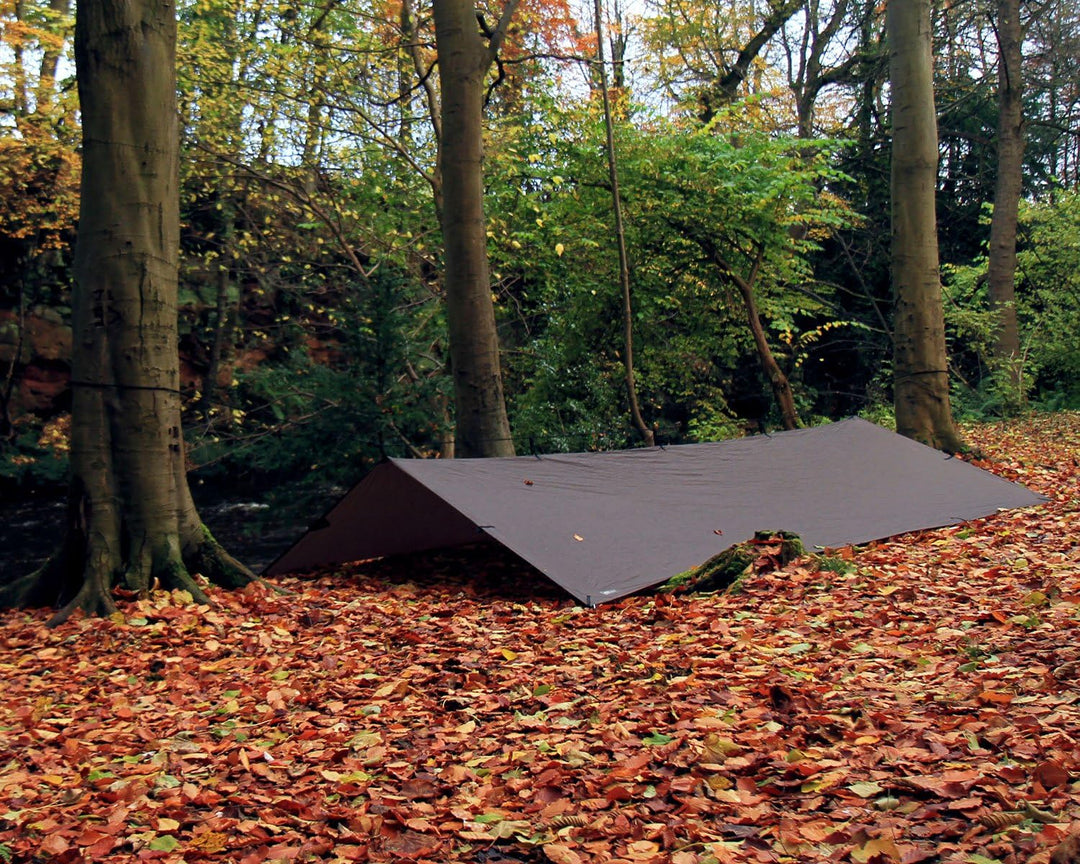 DD Tarp XL Regendach Zelt Plane - Coyote braun