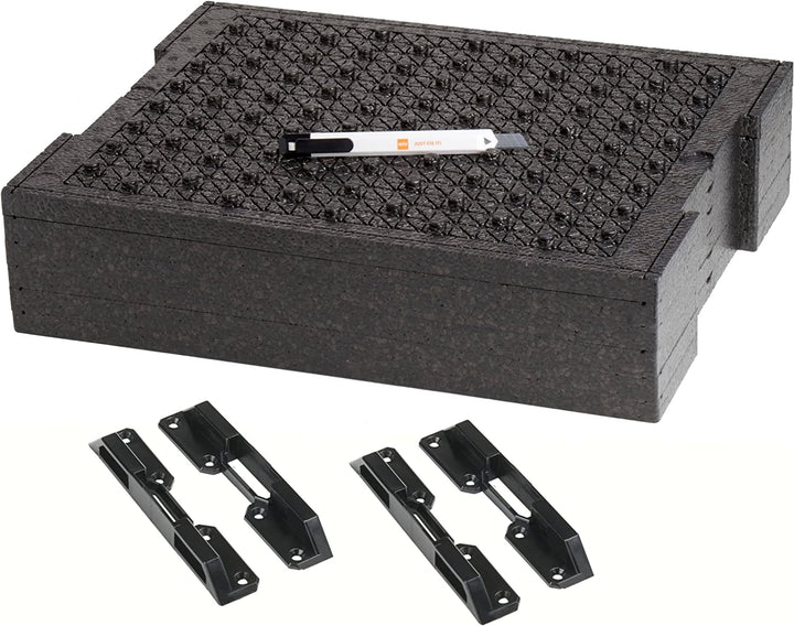 Bosch Sortimo Schnitteinlagen-Set | kompatibel mit L-BOXX 136 | Schaumstoffeinlagen | Einzelbox Eins