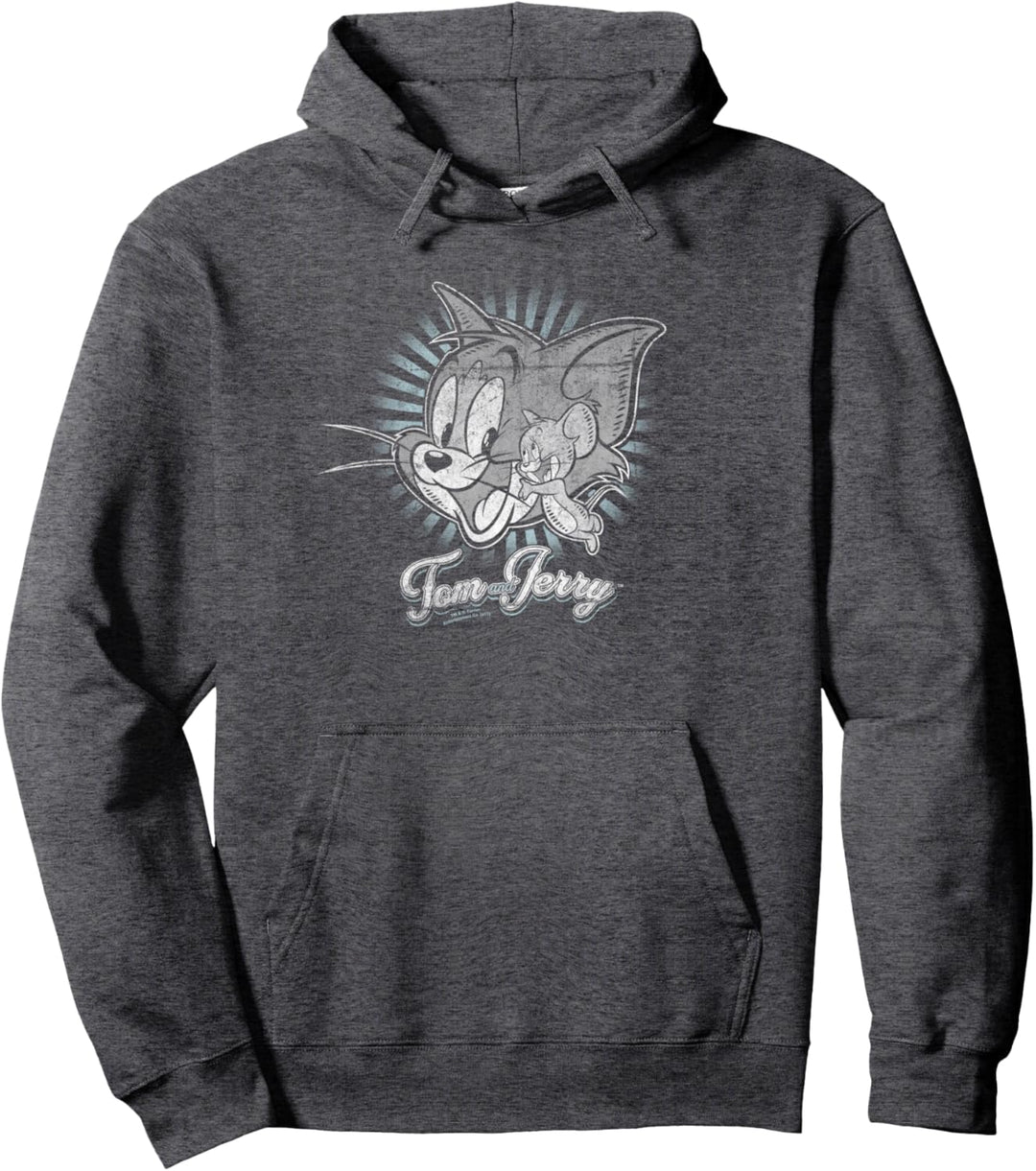 Tom and Jerry Happy Classic Pals Pullover Hoodie