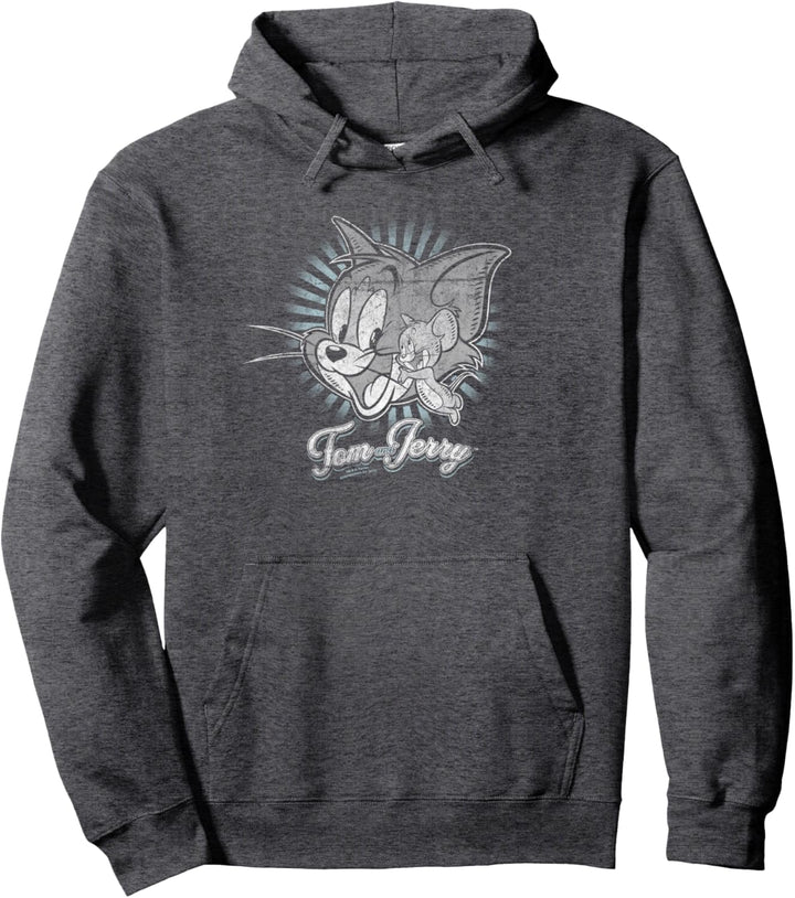 Tom and Jerry Happy Classic Pals Pullover Hoodie