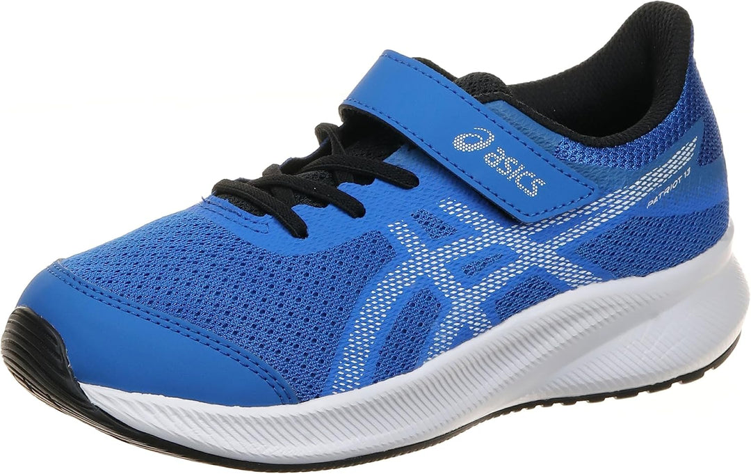 ASICS Jungen Patriot 13 Ps Sneaker 27 EU Illusion Blue White, 27 EU Illusion Blue White