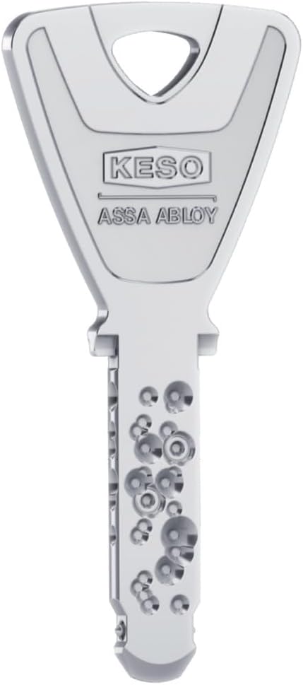 KESO 8000 Doppelzylinder mit Not- und Gefahrenfunktion 30/30 inkl. 5 Schlüssel - Wendeschlüssel-Sich