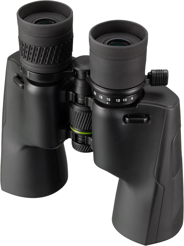 Bresser Fernglas 8–22x50 mit Zoom-Vergrösserung Vollvergütung für Naturbeobachtung mit Stativanschlu
