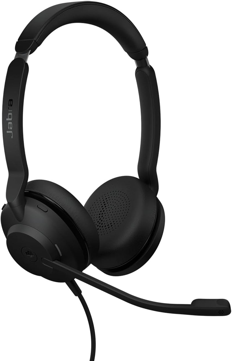 Jabra Evolve2 30 SE - Kabelgebundenes Stereo-Headset mit Geräuschunterdrückung und 2-Mikrofon-Techno