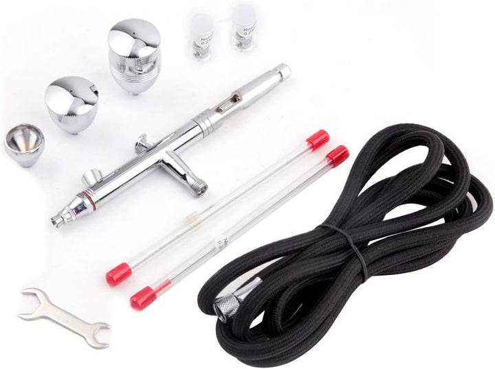 Airbrush Fengda FE-183K Präzisions-Dual-Action-Airbrush-Set für Schwerkraftzufuhr mit 3 Körbchengrös